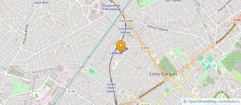 localisation de l'entreprise EDIS GESTION à LIVRY-GARGAN