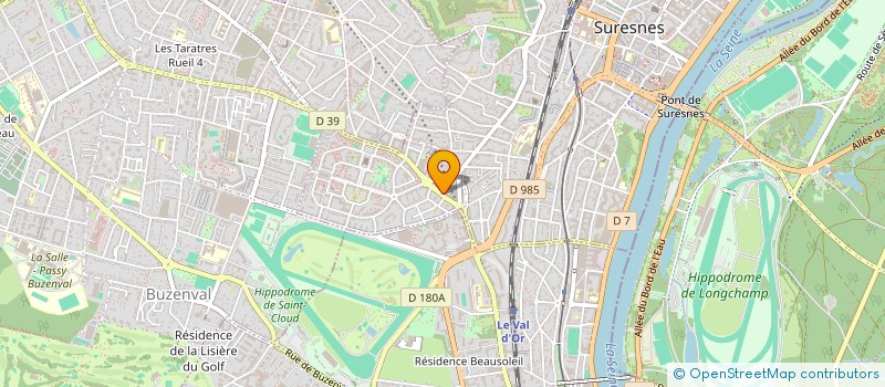 localisation de l'entreprise EDIS SARL à SURESNES