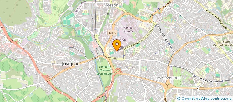 localisation de l'entreprise EDIS SOURCING à MONTPELLIER