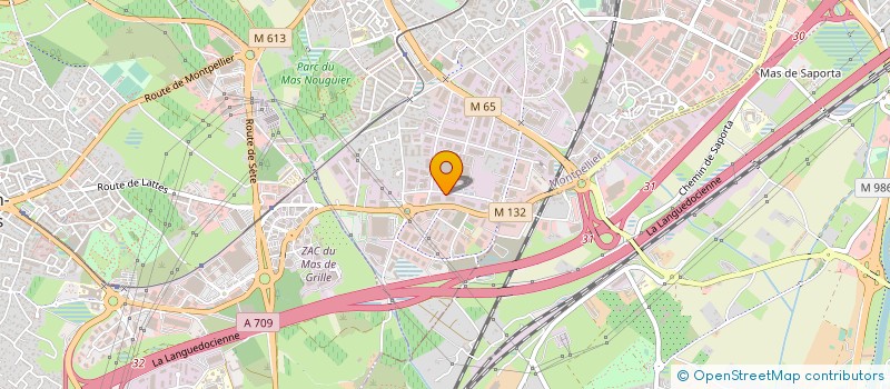 localisation de l'entreprise EDISER - EDITION SECURITE ROUTIERE  MONTPELLIER