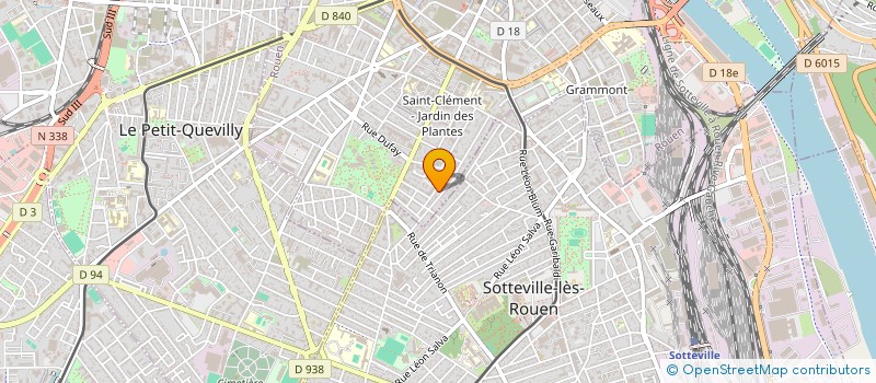 localisation de l'entreprise EDISIM à ROUEN