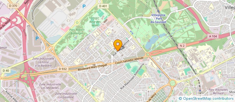 localisation de l'entreprise EDISON ELEC à AULNAY-SOUS-BOIS