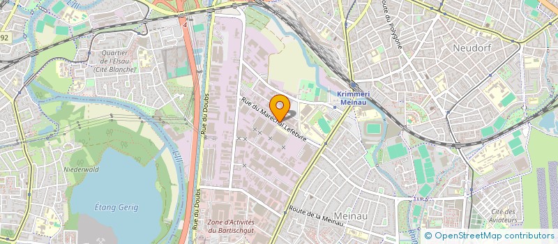 localisation de l'entreprise EDISS CONSEIL à STRASBOURG