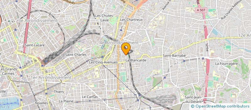 localisation de l'entreprise EDISSON à MARSEILLE