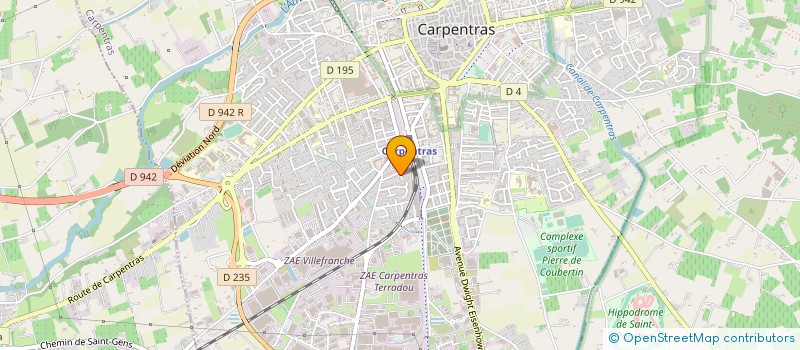 localisation de l'entreprise EDISSYUM CONSULTING à CARPENTRAS