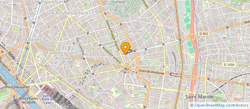localisation de l'entreprise EDIT A.P. à PARIS