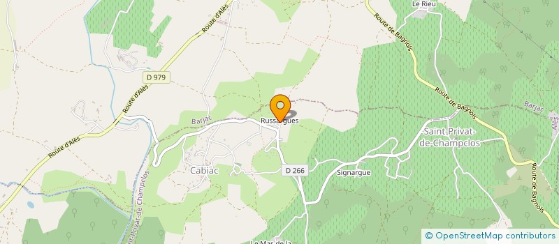 localisation de l'entreprise EDIT'HOUZZ & CO  SAINT-PRIVAT-DE-CHAMPCLOS