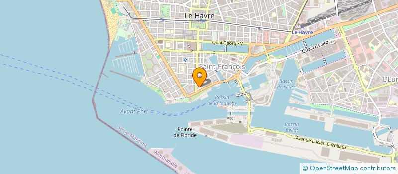 localisation de l'entreprise EDIT OVERSO à LE HAVRE