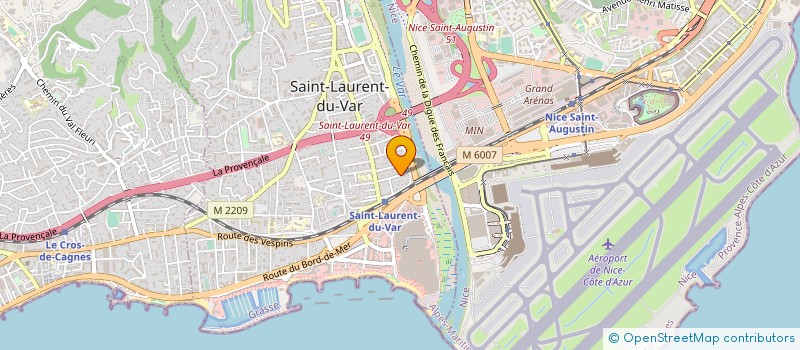 localisation de l'entreprise EDIT-YOURSELF à NICE