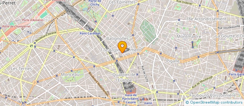 localisation de l'entreprise EDITAY SARL à PARIS