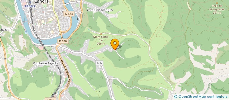 localisation de l'entreprise EDITH 33  CAHORS