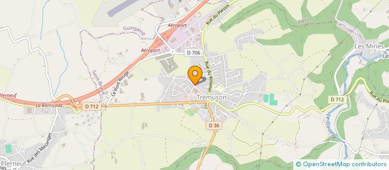 localisation de l'entreprise EDITH FRUITS LEGS à TREMUSON