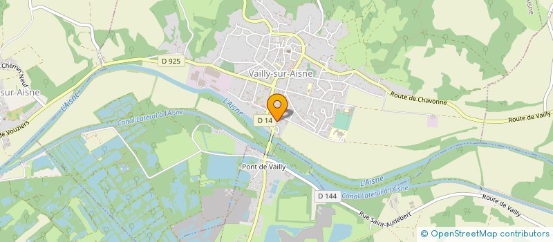 localisation de l'entreprise EDITH LEMOINE-BRUYERRE, NOTAIRE, MEMBRE D'UNE SOCIETE CIVILE PROFESSIONNELLE TITULAIRE D'UN OFFICE NOTARIAL. à VAILLY-SUR-AISNE