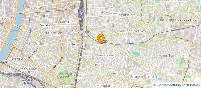 localisation de l'entreprise EDITH MONITOR à LYON