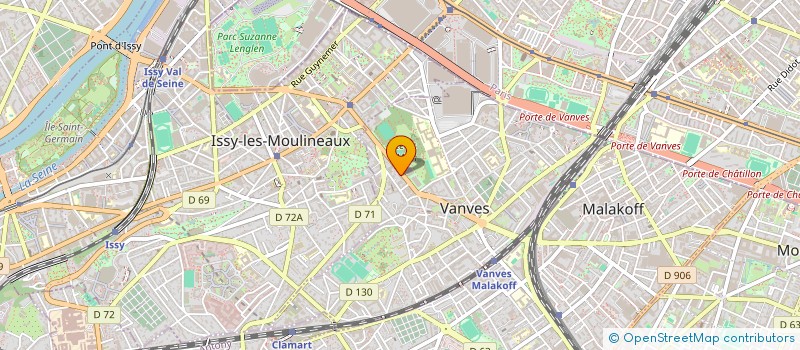 localisation de l'entreprise EDITH VENVA à VANVES
