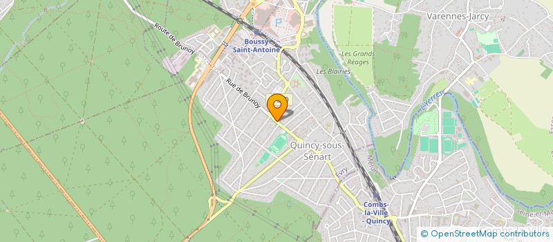 localisation de l'entreprise EDITHA VAL D'YERRES EXOTIQUES  QUINCY-SOUS-SENART