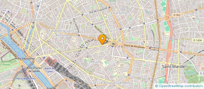 localisation de l'entreprise EDITION ARNICA  PARIS