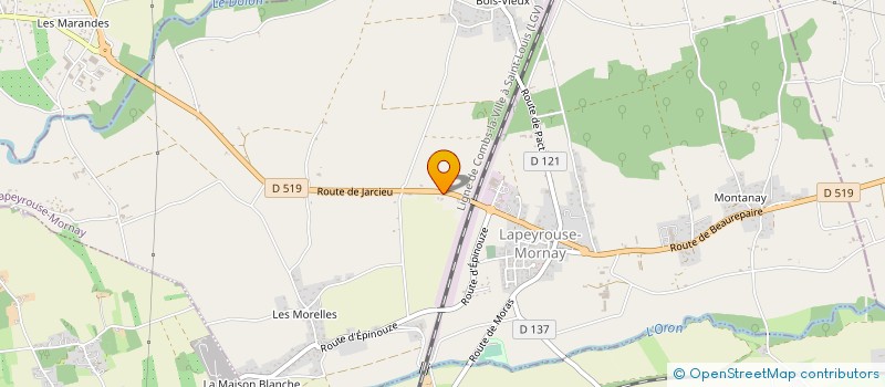 localisation de l'entreprise EDITION D'ANGLON à LAPEYROUSE-MORNAY