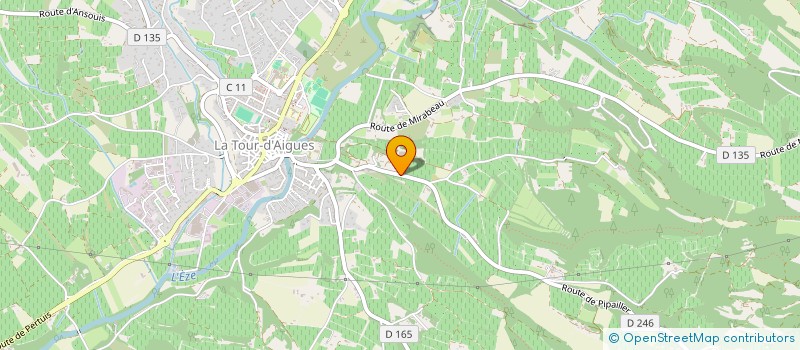 localisation de l'entreprise EDITION DANS-NOS-VIES  LA TOUR-D'AIGUES