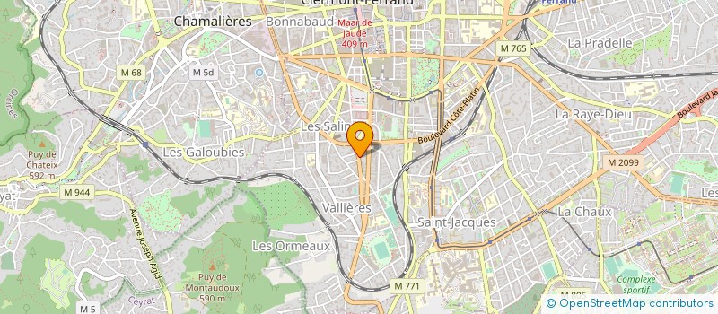 localisation de l'entreprise EDITION DE L'ARENTELLE à CLERMONT-FERRAND