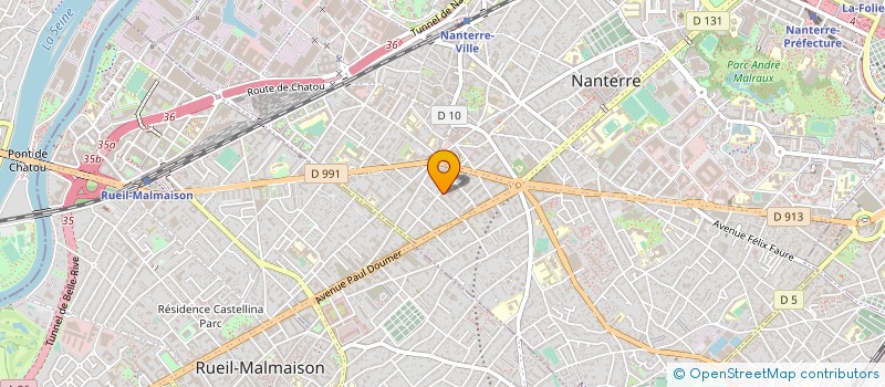 localisation de l'entreprise EDITION DE PRESSE X 2 M à NANTERRE
