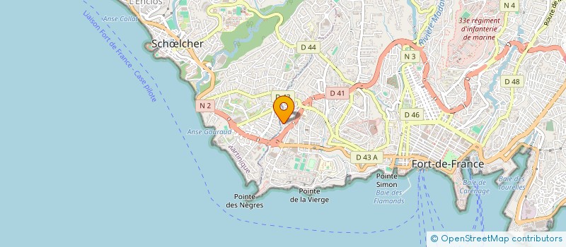 localisation de l'entreprise EDITION DESNEL  FORT-DE-FRANCE