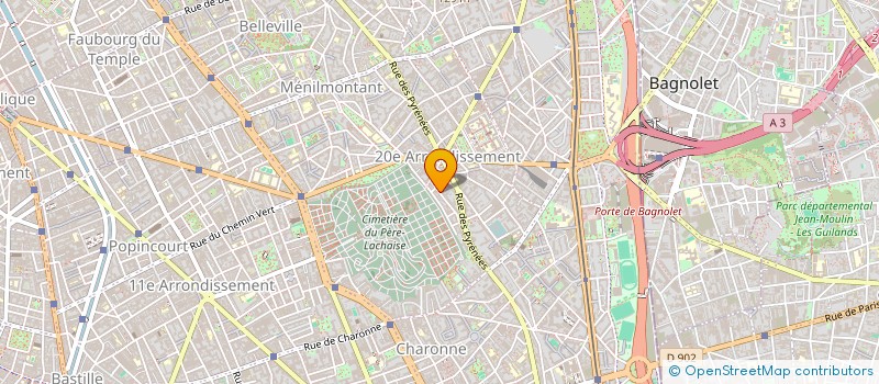 localisation de l'entreprise EDITION DILETTANTE à PARIS