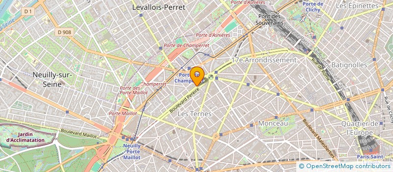 localisation de l'entreprise EDITION DIRECT MARKET - E.D.M.  PARIS