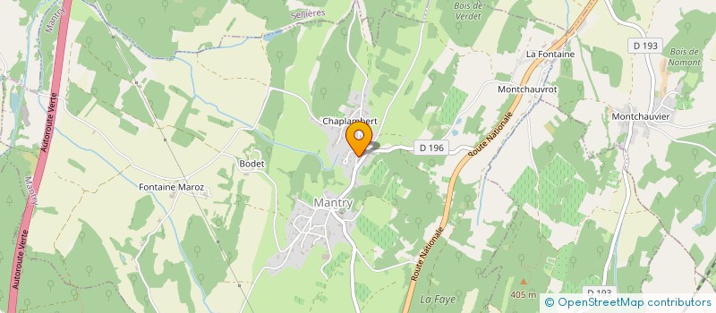 localisation de l'entreprise EDITION DISTRIBUTION COMMUNICATION COMTO ISE  MANTRY