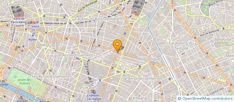 localisation de l'entreprise EDITION FRANCE PUBLICITE  PARIS 10