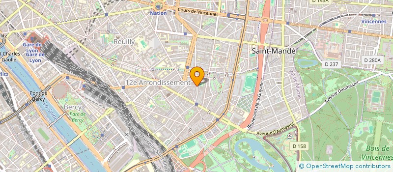 localisation de l'entreprise EDITION GRAPHISME PUBLICITAIRES  PARIS