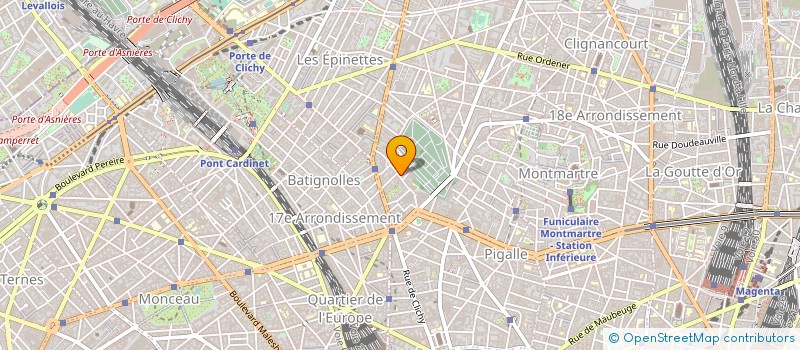 localisation de l'entreprise EDITION LA BIBLIOTHEQUE  PARIS