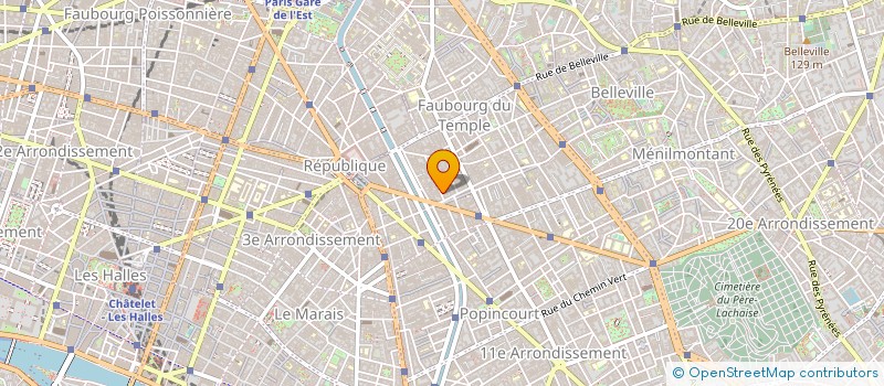 localisation de l'entreprise EDITION LA CHANCE à PARIS