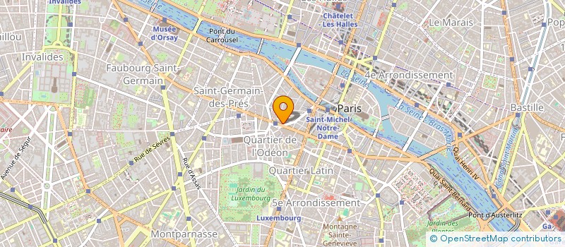 localisation de l'entreprise EDITION LECHEVALLIER  PARIS