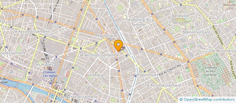 localisation de l'entreprise EDITION LIBRE DES ANNUAIRES NATIONAUX  PARIS