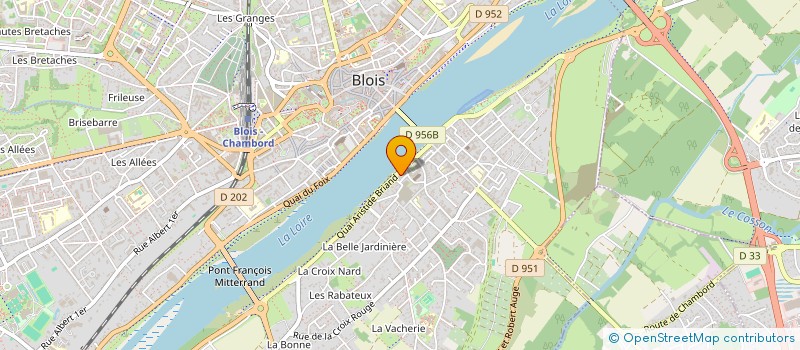 localisation de l'entreprise EDITION LIMITEE  BLOIS