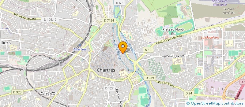 localisation de l'entreprise EDITION LIMITEE CHARTRES à CHARTRES