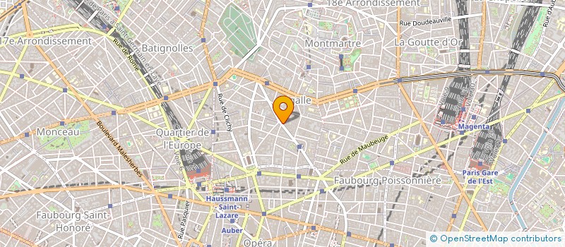 localisation de l'entreprise EDITION MEDIA COMMUNICATION  PARIS