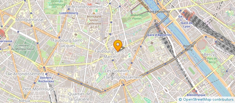 localisation de l'entreprise EDITION OBJECTIFS FRANCE  PARIS