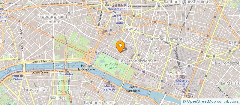 localisation de l'entreprise EDITION OFFICIELLE à PARIS