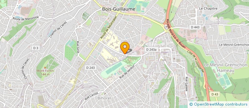 localisation de l'entreprise EDITION PRESSE PROFESSIONNELLE à BOIS-GUILLAUME