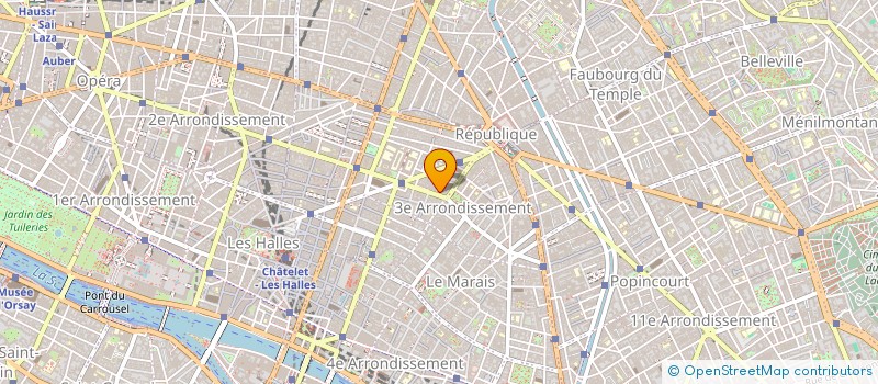 localisation de l'entreprise EDITION PRESTIGE  PARIS