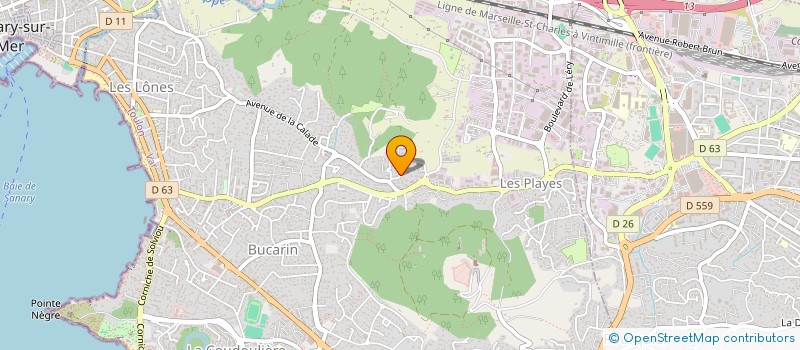 localisation de l'entreprise EDITION PROVENCE MEDITERRANEE à SIX-FOURS-LES-PLAGES