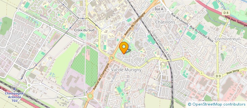 localisation de l'entreprise EDITION SHAMSDINE  REIMS