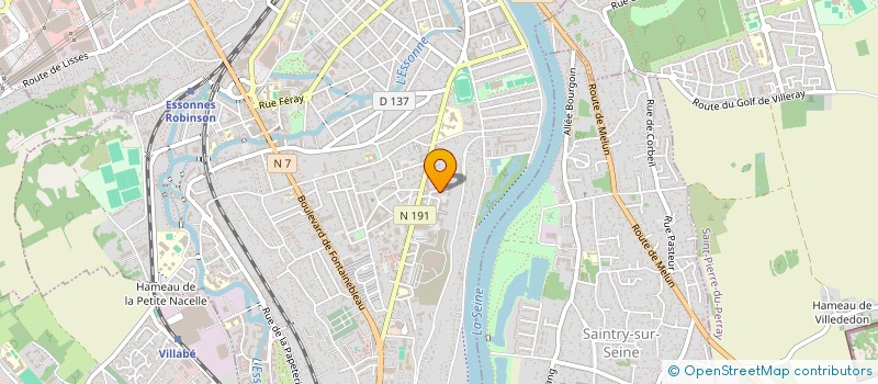 localisation de l'entreprise EDITIONS 2 NV 3 à CORBEIL-ESSONNES