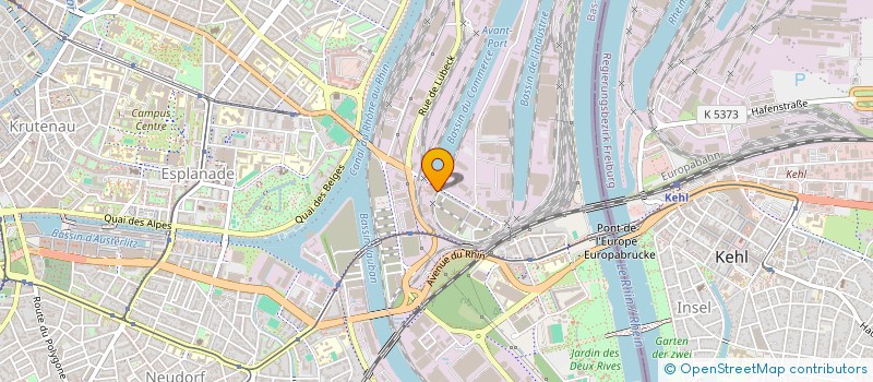 localisation de l'entreprise EDITIONS 2024 SAS à STRASBOURG