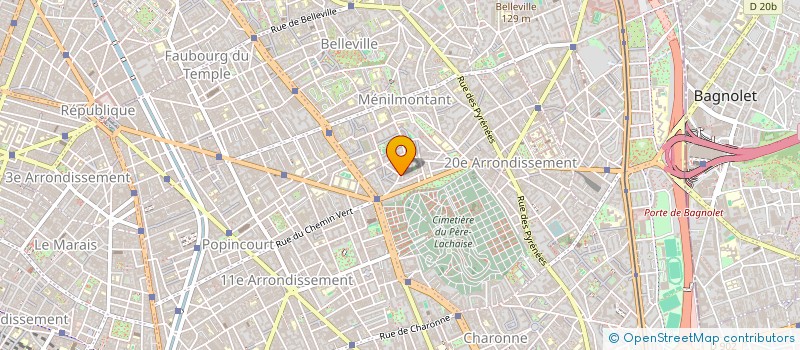 localisation de l'entreprise EDITIONS 23 à PARIS