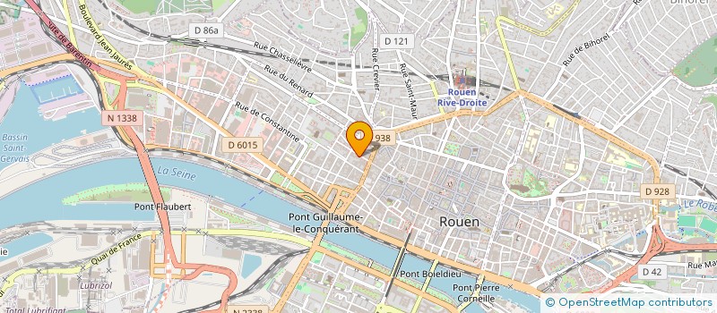 localisation de l'entreprise EDITIONS 360 à ROUEN