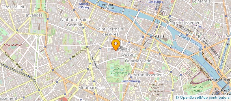 localisation de l'entreprise EDITIONS 591  PARIS