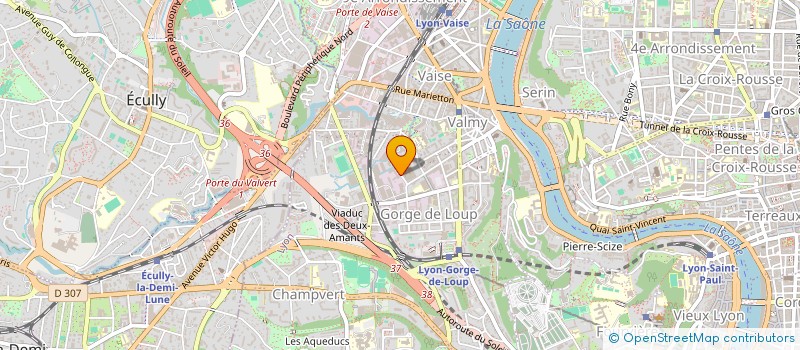 localisation de l'entreprise EDITIONS A COEUR JOIE à LYON